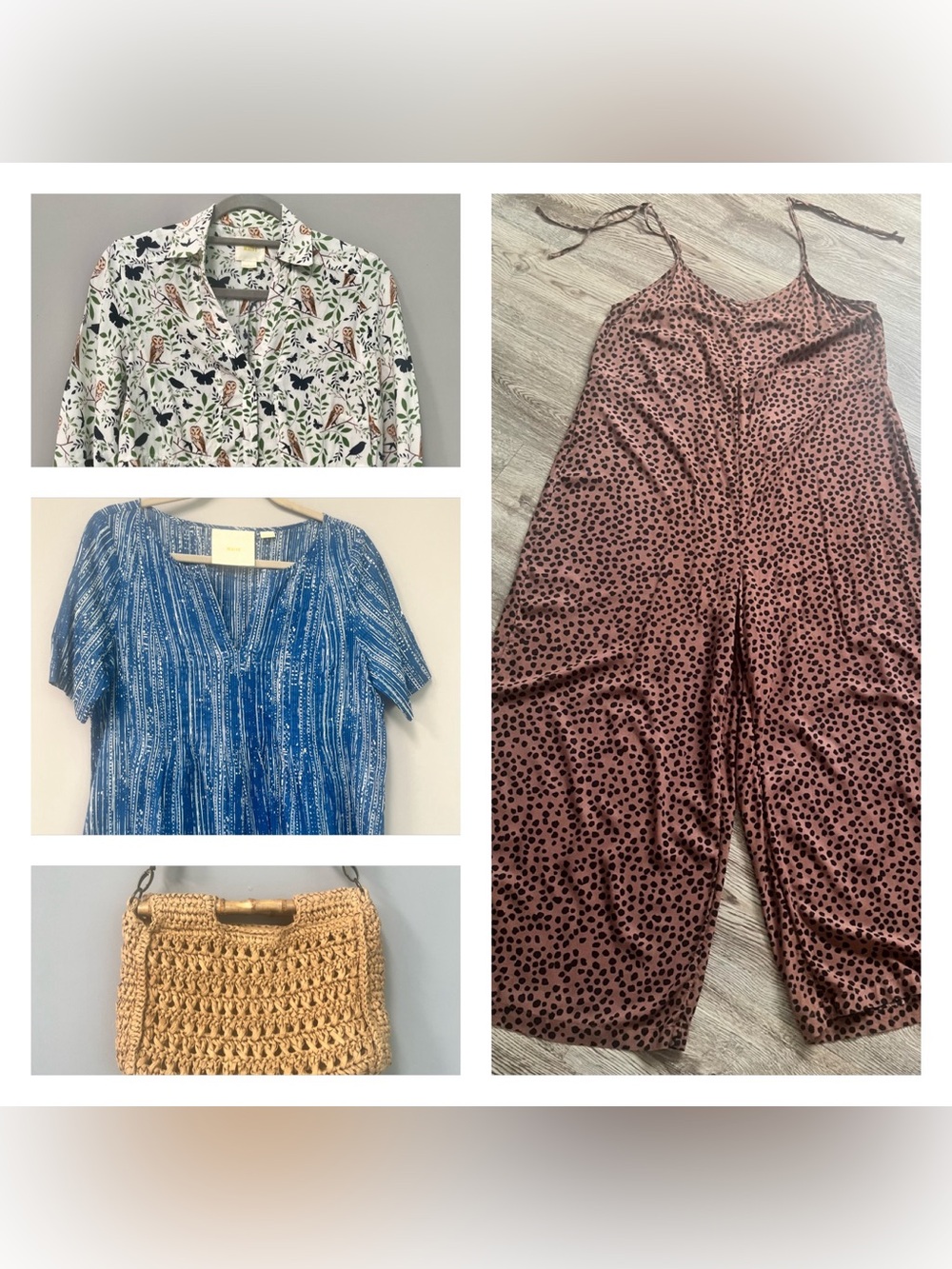 4 item bundle….vintage Anthro + FP